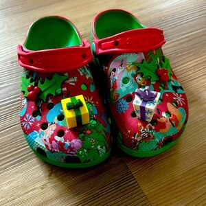 Disney Christmas Crocs (child 12)